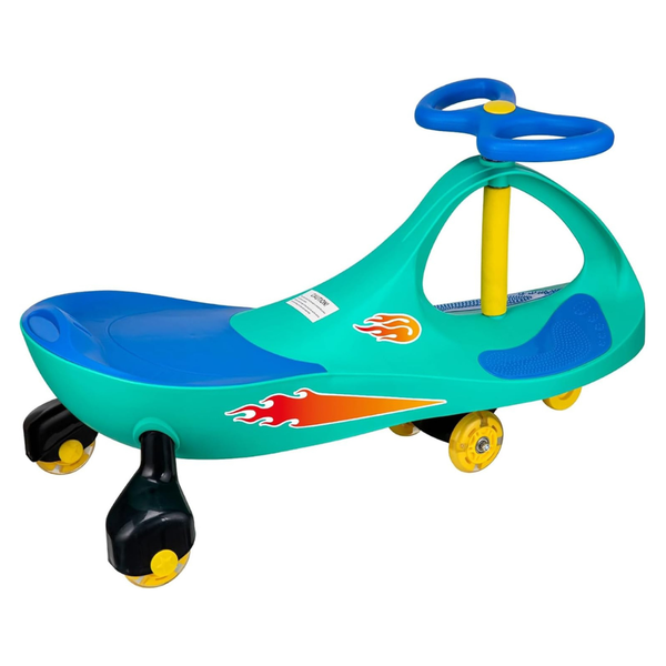 PlasmaCar Lightning Glow Rider - Inertia & Movement Powered Ride-On Toy