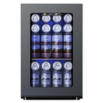 Simzlife Mini Beverage Refrigerator & Wine Cooler For 6 Bottles And 24 Cans
