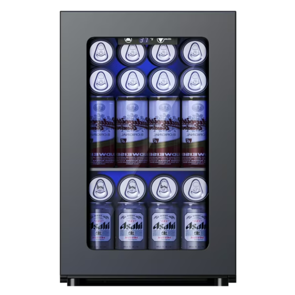 Simzlife Mini Beverage Refrigerator & Wine Cooler For 6 Bottles And 24 Cans