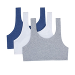 3-Pack Fruit Of The Loom Women's Cotton Stretch Sports Bra (Various)