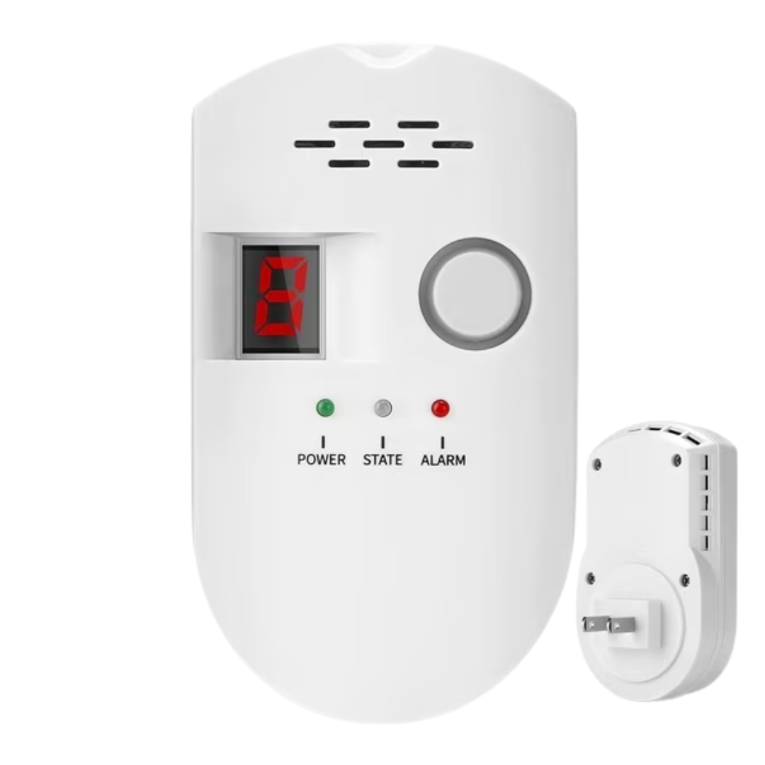 Fixdono Natural Gas & Propane Gas Detector W/ Leak Alarm