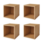 4-Pack Better Homes & Gardens Wall Mounted Cube Shelves (Multiple Colors)