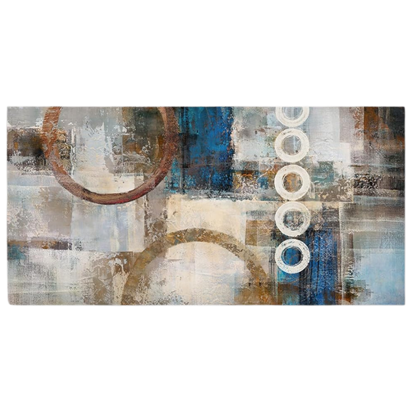 40"L x 20"W Abstract Canvas Modern Wall Art