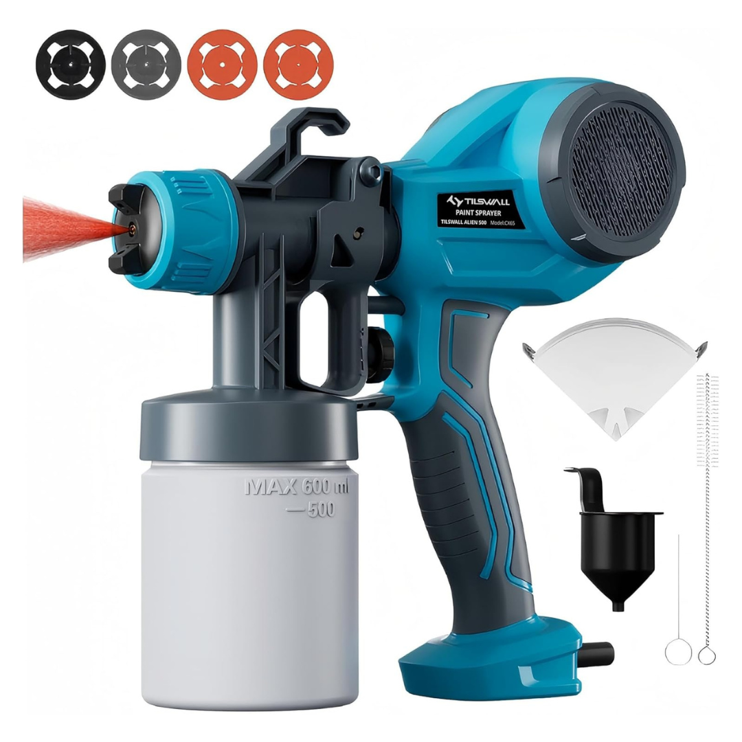 Tilswall HVLP Electric High Power Paint Sprayer