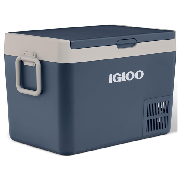 62QT Igloo ICF 60 Iceless Powered Cooler (Rugged Blue)