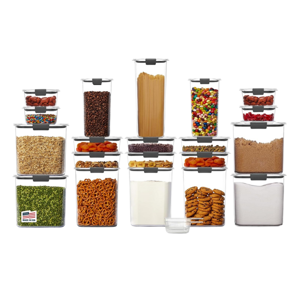 20-Piece Rubbermaid Brilliance Airtight Food Storage Containers W/ Lids