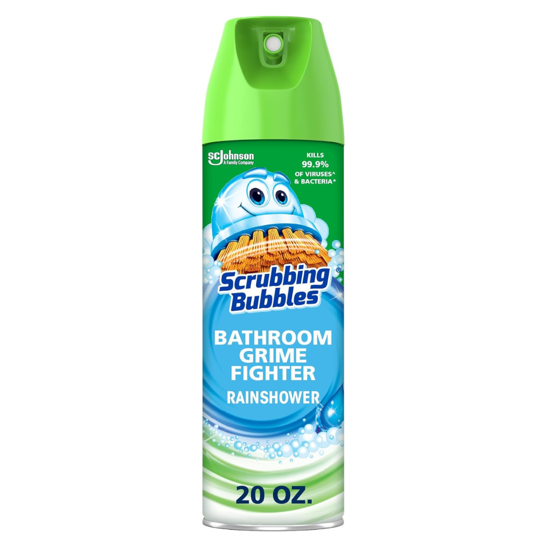 20oz Scrubbing Bubbles Bathroom & Shower Cleaner Disinfectant Aeros