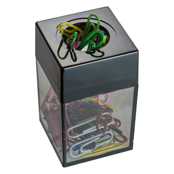Officemate 100 Clip Capacity Magnetic Clip Dispenser