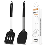 2-Piece Finenut Silicone Spatula & Slotted Turner Set