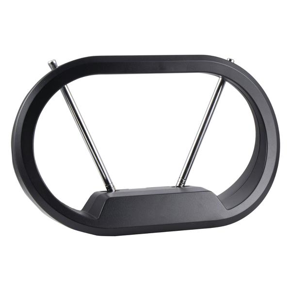 onn Indoor Modern Loop Antenna with 30 Mile Range