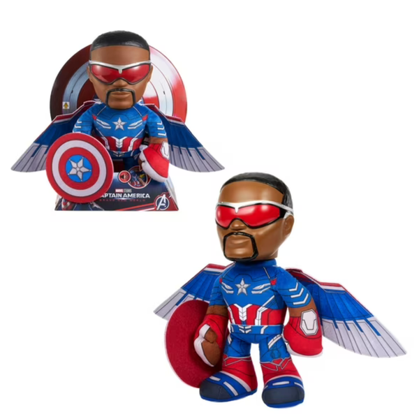 Marvel Captain America: Brave New World Plush Toy Figure with Sounds
