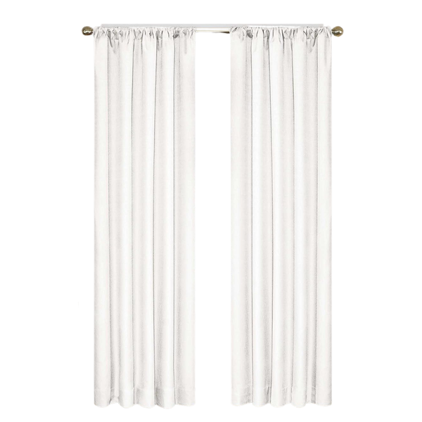 Kendall Modern Blackout Thermal Rod Pocket Window 42" x 84" Curtain
