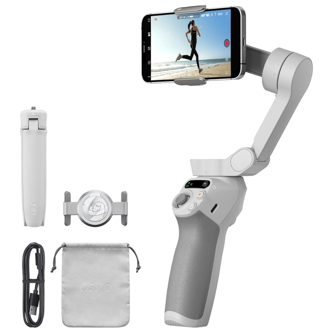 DJI Osmo Mobile SE Intelligent Foldable 3-Axis Phone Gimbal