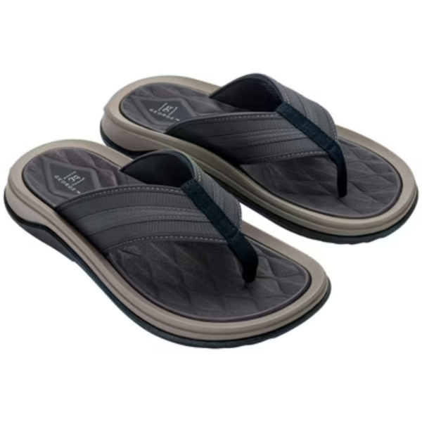 George Men's Premium Comfort Casual Flip Flops (navy)
