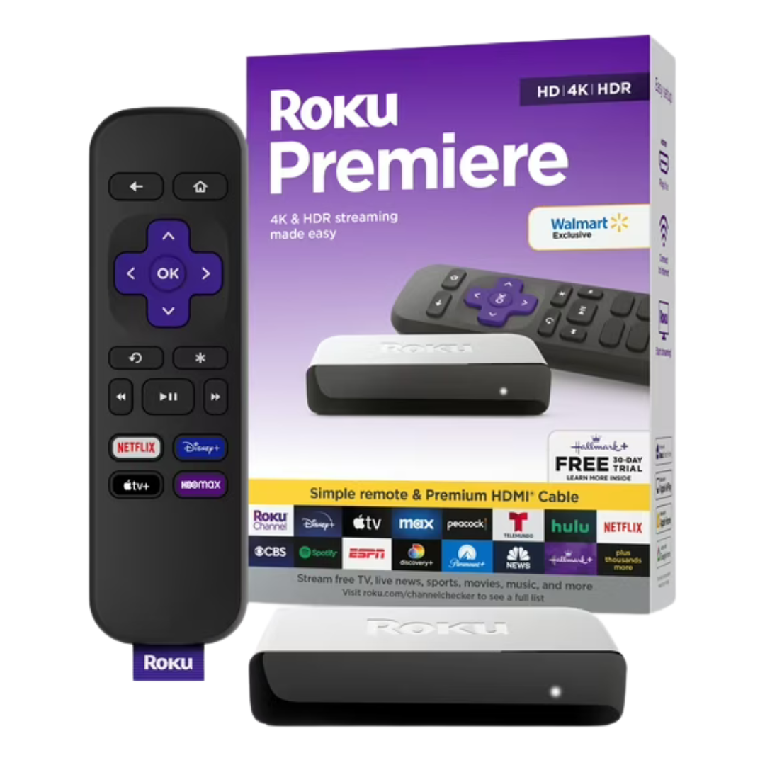 Roku Premiere 4K/HDR Streaming Media Player
