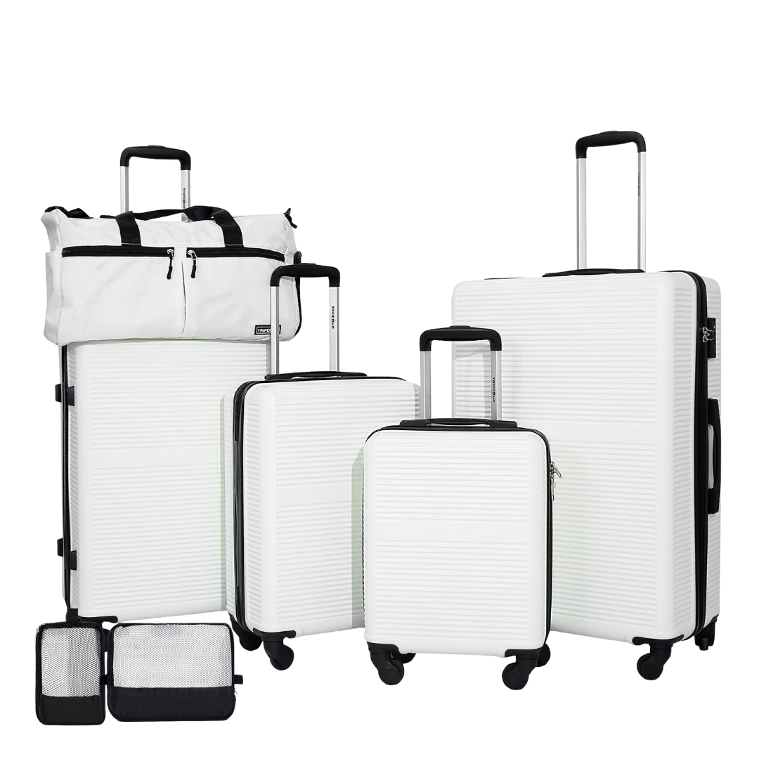 7-Piece Tripcomp Hardside Luggage Set With TSA Lock (Various Colors)