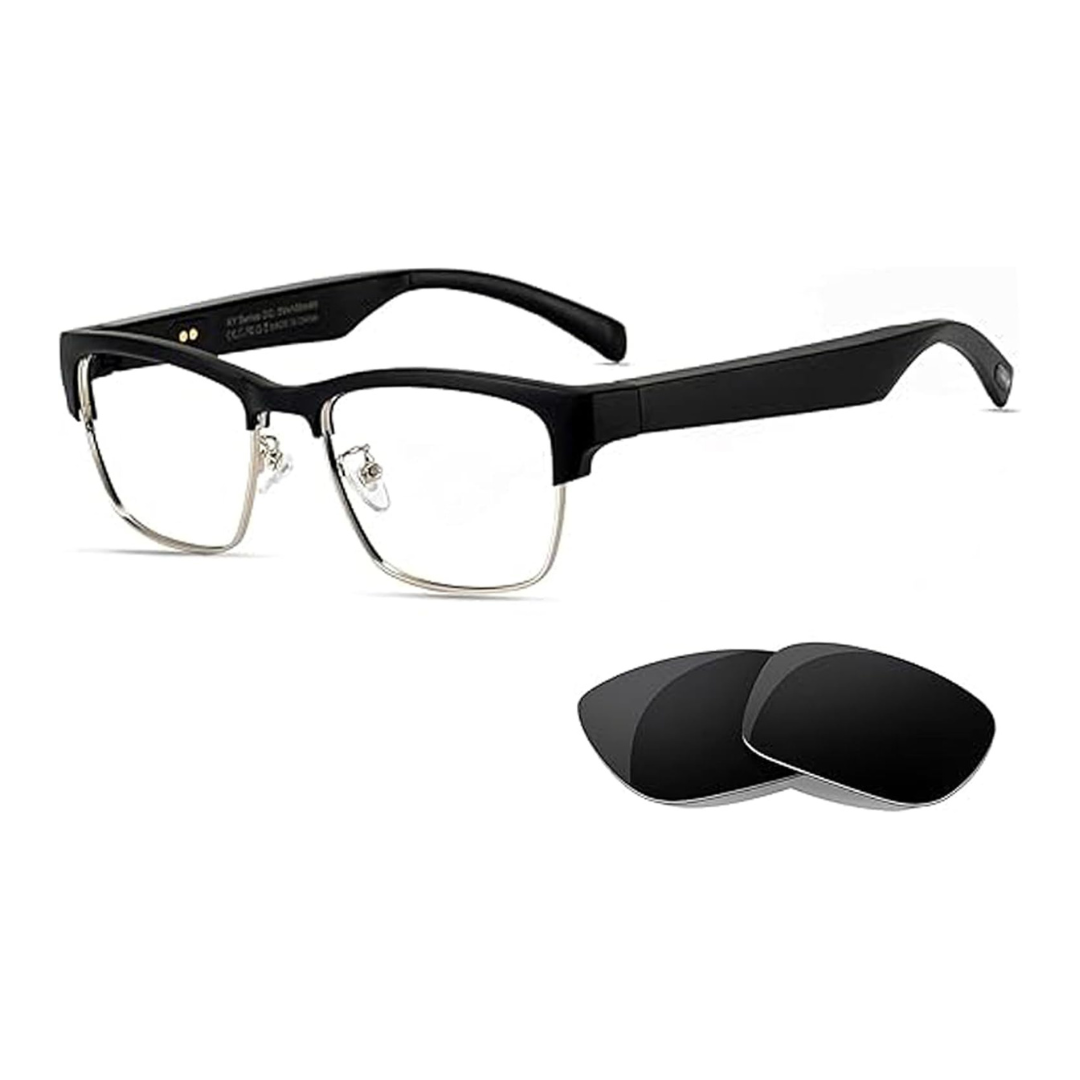 Unisex Bluetooth Smart Glasses W/ Microphone & Speaker
