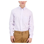 Club Room Men's Regular Fit University Stripe Dress Shirt