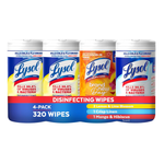320-Count Lysol Disinfecting Wipes Bundle (Variety Pack)