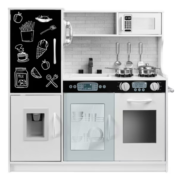 Best Choice Products Pretend Play Kitchen Wooden Toy Set (8 Colors)