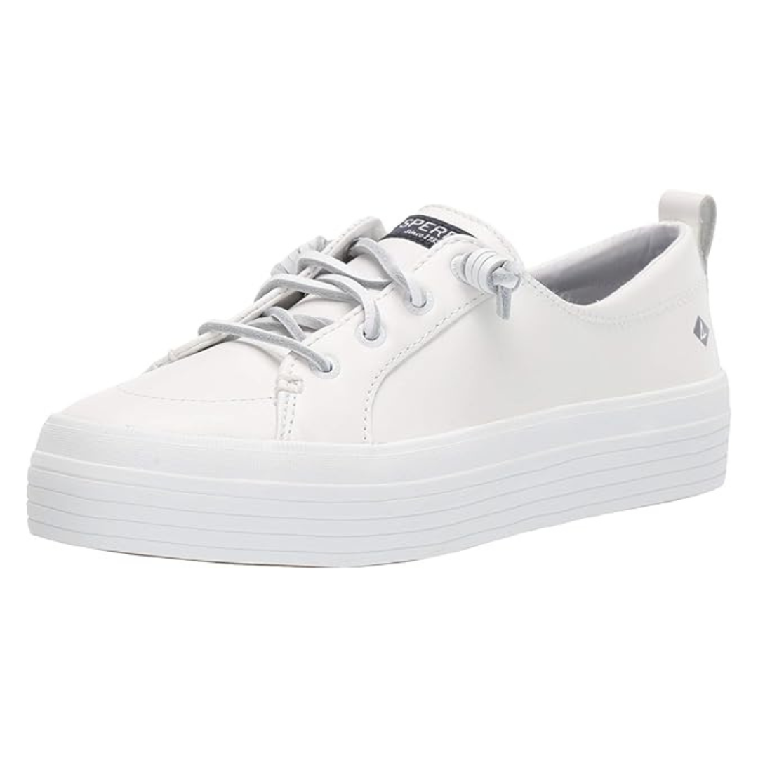 Sperry Women's Crest Vibe Platform Leather Sneaker (Various Size)