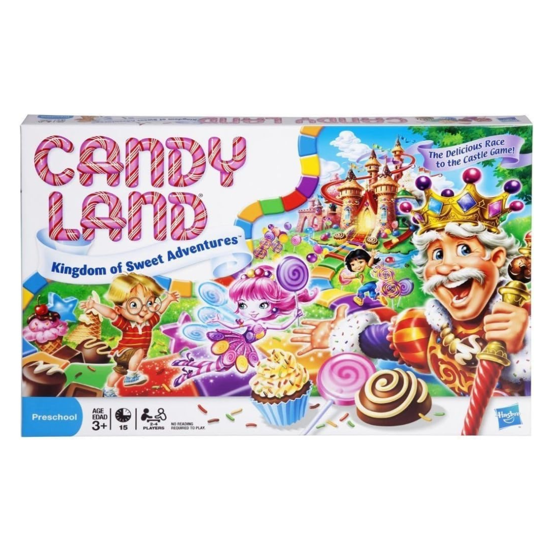 Hasbro Gaming Candy Land Kingdom Of Sweet Adventures Board Game