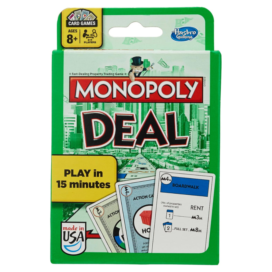 Monopoly Deal Quick-Playing Card Game