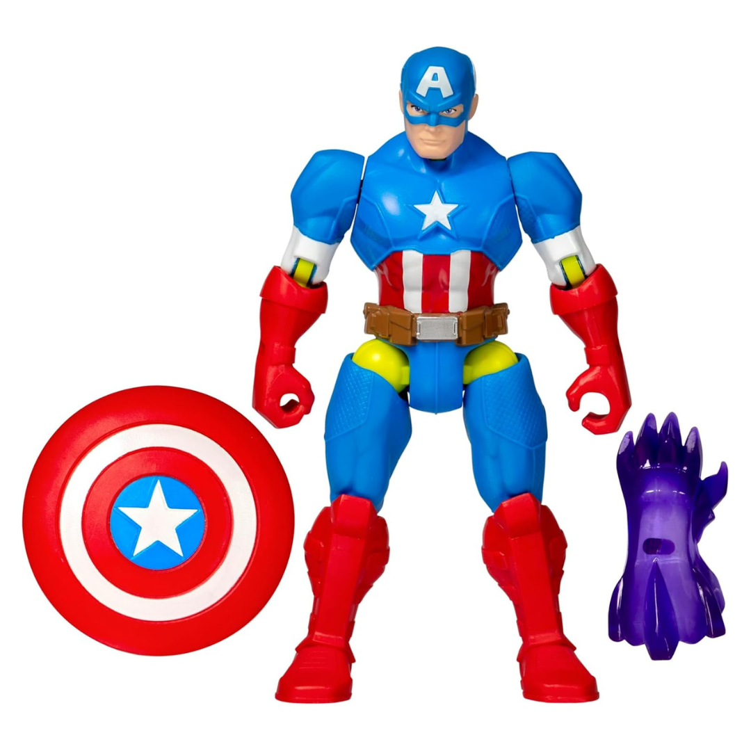 Avengers Marvel MixMashers Captain America Mix-and-Match Action Figure