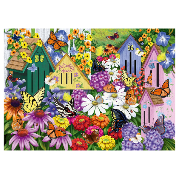 1000-Piece Wonder Forge Garden Neighbors Jigsaw Puzzle