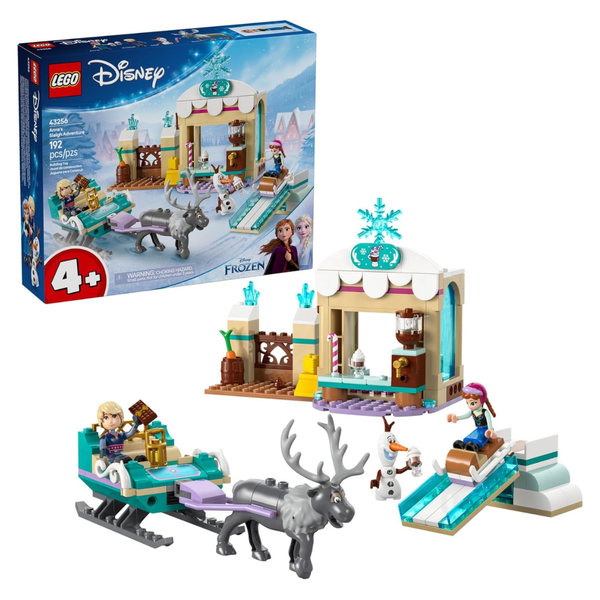 192-Pieces Lego Disney Frozen Anna's Sleigh Adventure Building Toy 43256