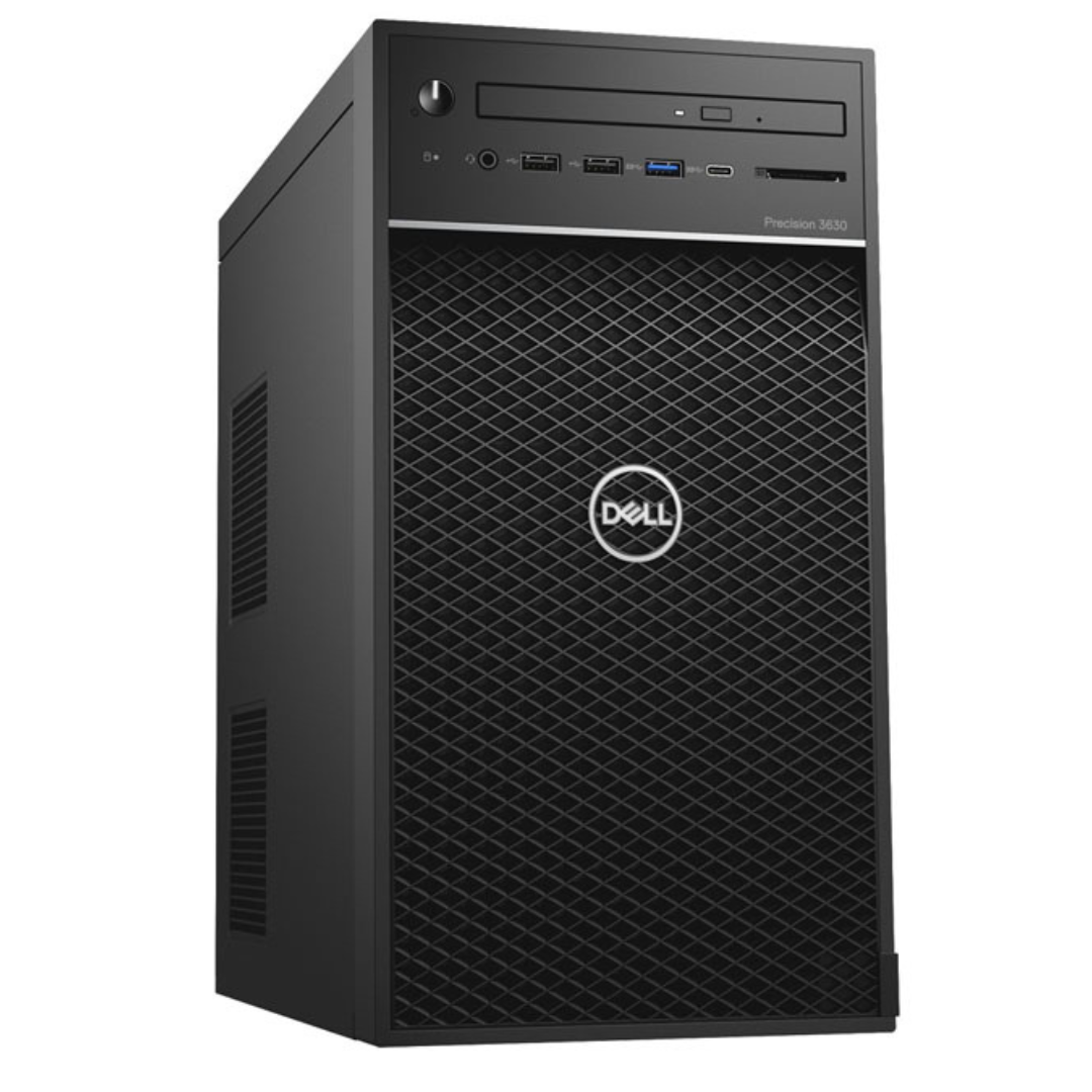 Dell Precision 3630 Tower Fixed Workstation Desktop (Xeon E E-2246G / 16GB RAM / 512GB SSD / 2GB Quadro P400) [Certified Refurb]