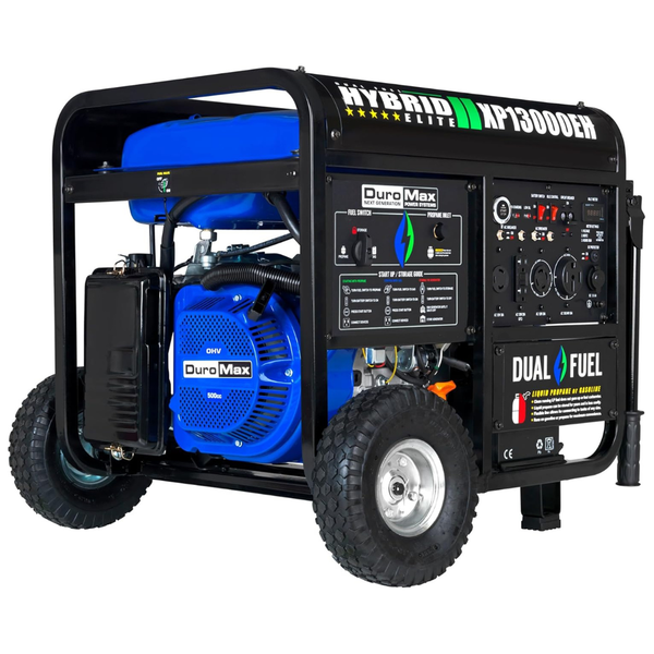 DuroMax XP13000EH Dual Fuel Portable Generator
