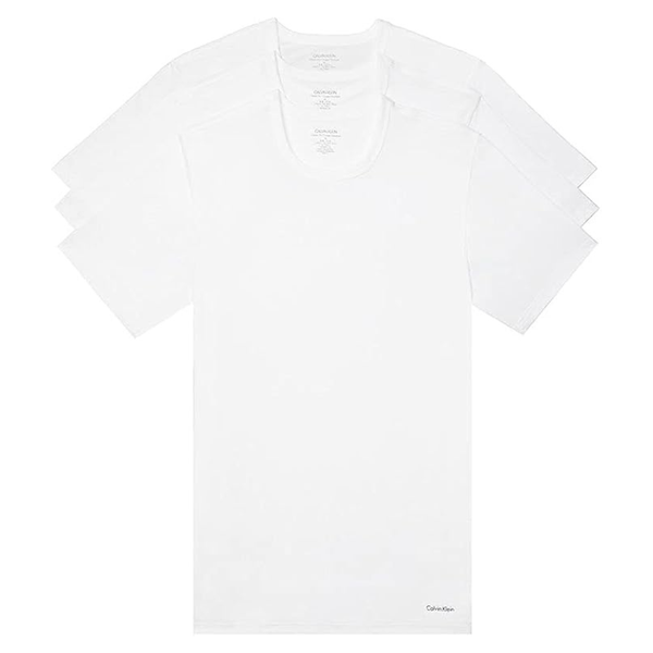 3-Pack Calvin Klein Men's Cotton Classic Slim Undershirts