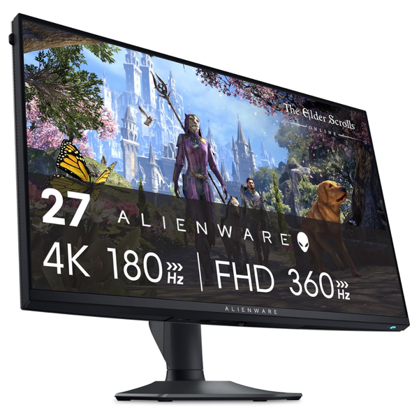 27" Alienware AW2725QF 4K UHD 180Hz 0.5ms IPS Freesync And G-SYNC Compatible Gaming Monitor