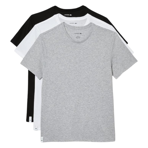 3-Pack, Lacoste Men's Regular Fit Crew Neck Undershirt (XXL Only)