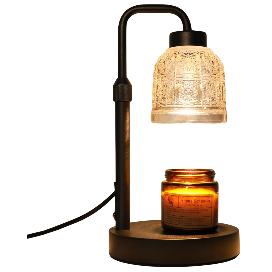 Dimmable Light Candle Warmer Lamp With Timer (3 Colors)