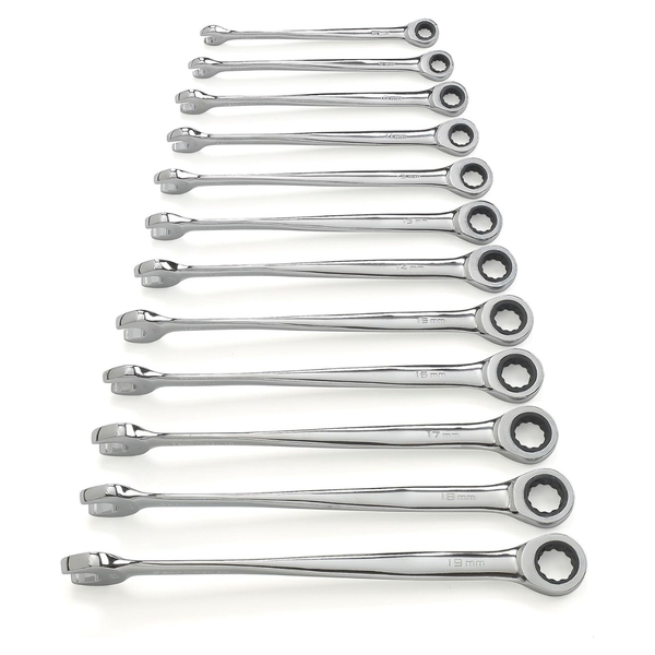 12-Piece Gearwrench 12 Pt. XL X-Beam Ratcheting Combination Wrench Set
