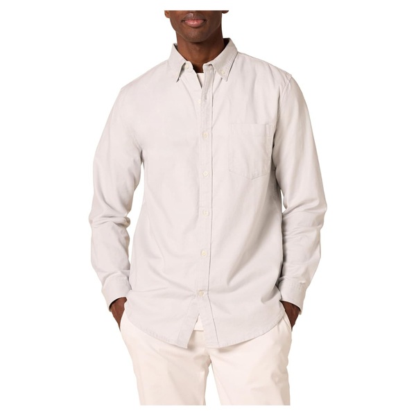 Amazon Essentials Men's Slim-Fit Stretch Oxford Shirt