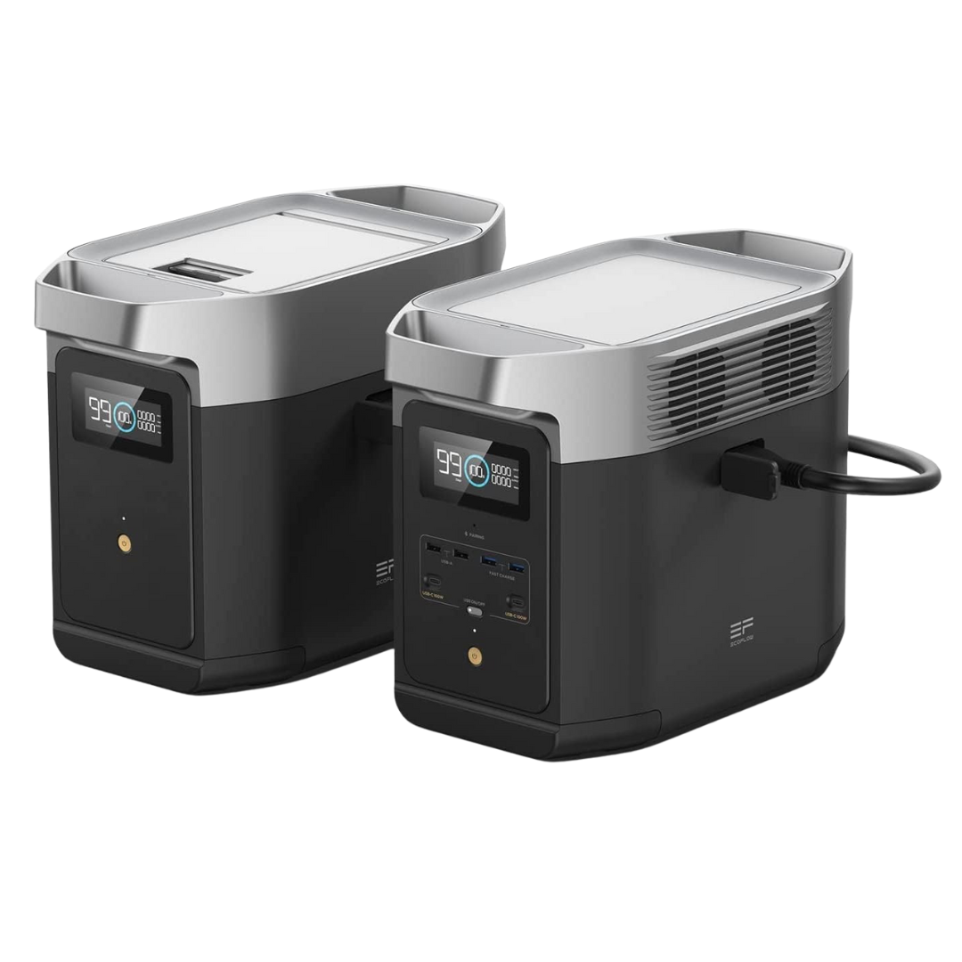 EcoFlow Delta2 Portable Power Station With Smart Extra Battery