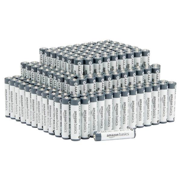 150-Pack Amazon Basics AAA Alkaline Industrial Batteries