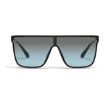 Quay Unisex Nightfall Remixed Shield Oversized Sunglasses