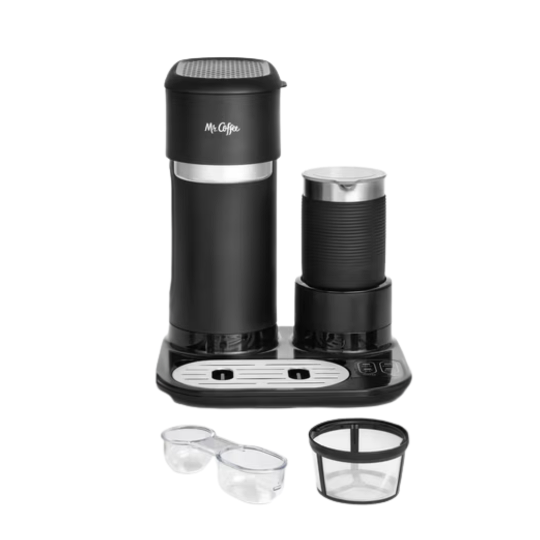 Mr. Coffee 4-in-1 Single-Serve Latte, Iced, And Hot Coffee Maker