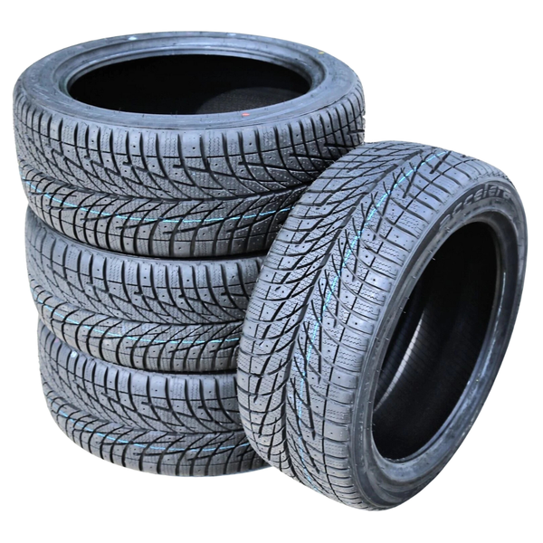 Set of 4 Accelera X-Grip 205/55R16 91H Winter Snow Tires
