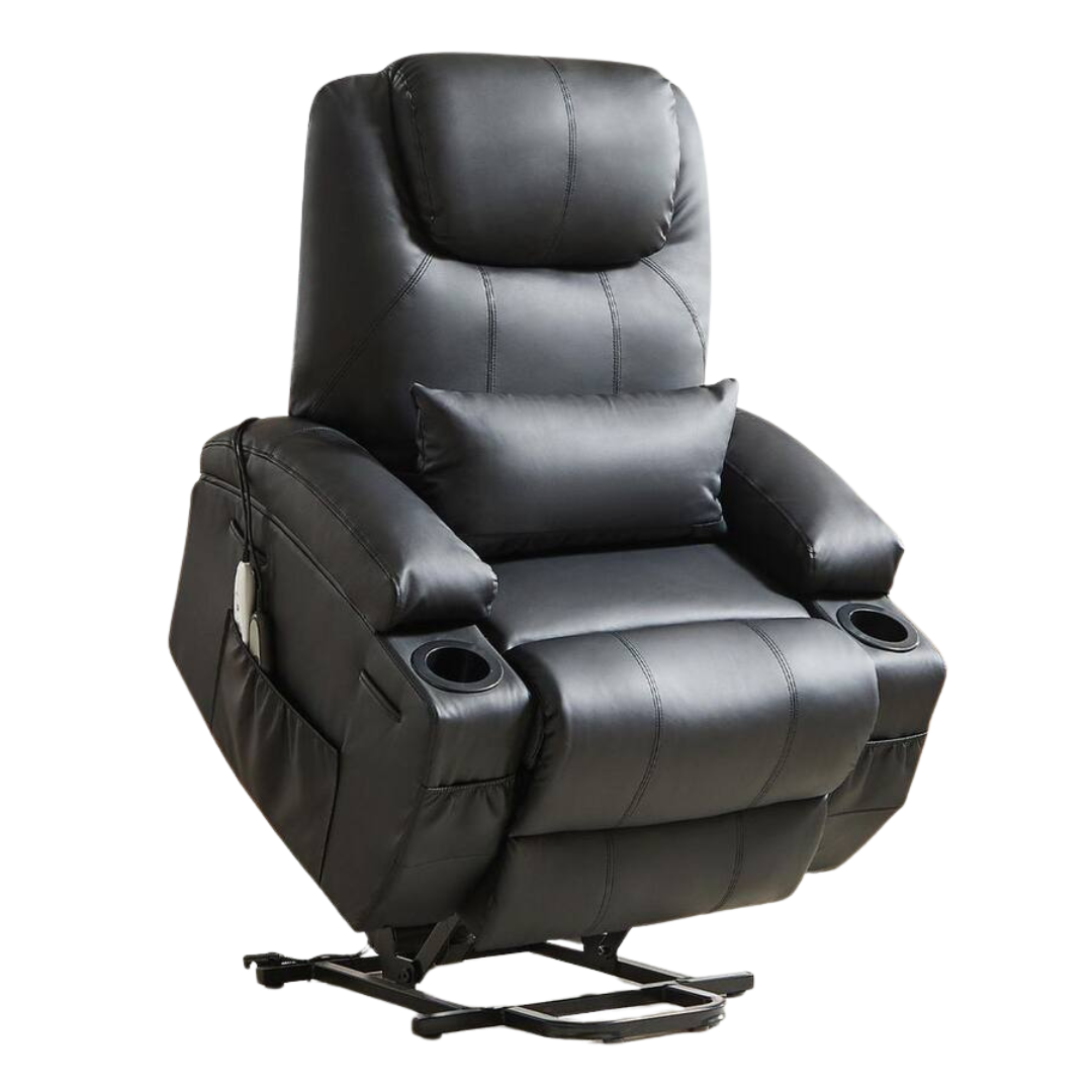 Bestier 35" Lift Recliner Chair W/8-Point Massage And Heating