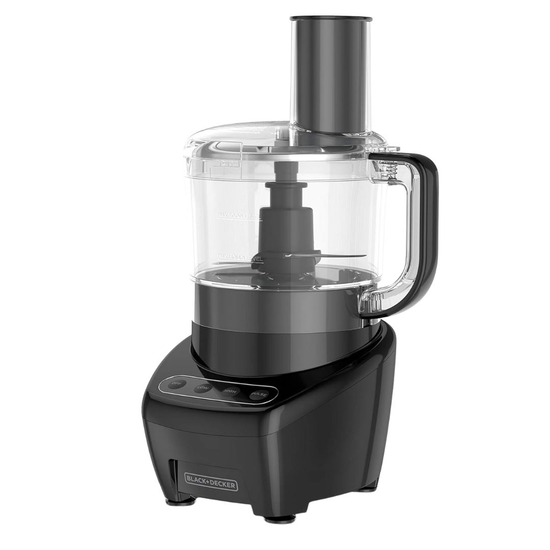 BLACK+DECKER 3-in-1 Easy Assembly 8-Cup Food Processor