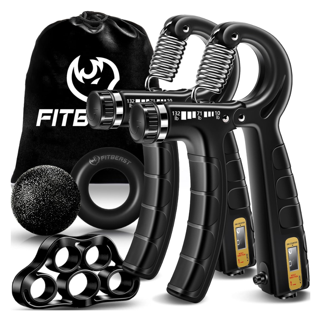 5-Pack Hand Grip Strengthener Workout Kit (Various)