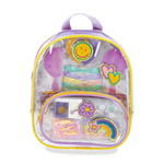 Wonder Nation Girls Mini Backpack And Accessories Set, 100-Piece