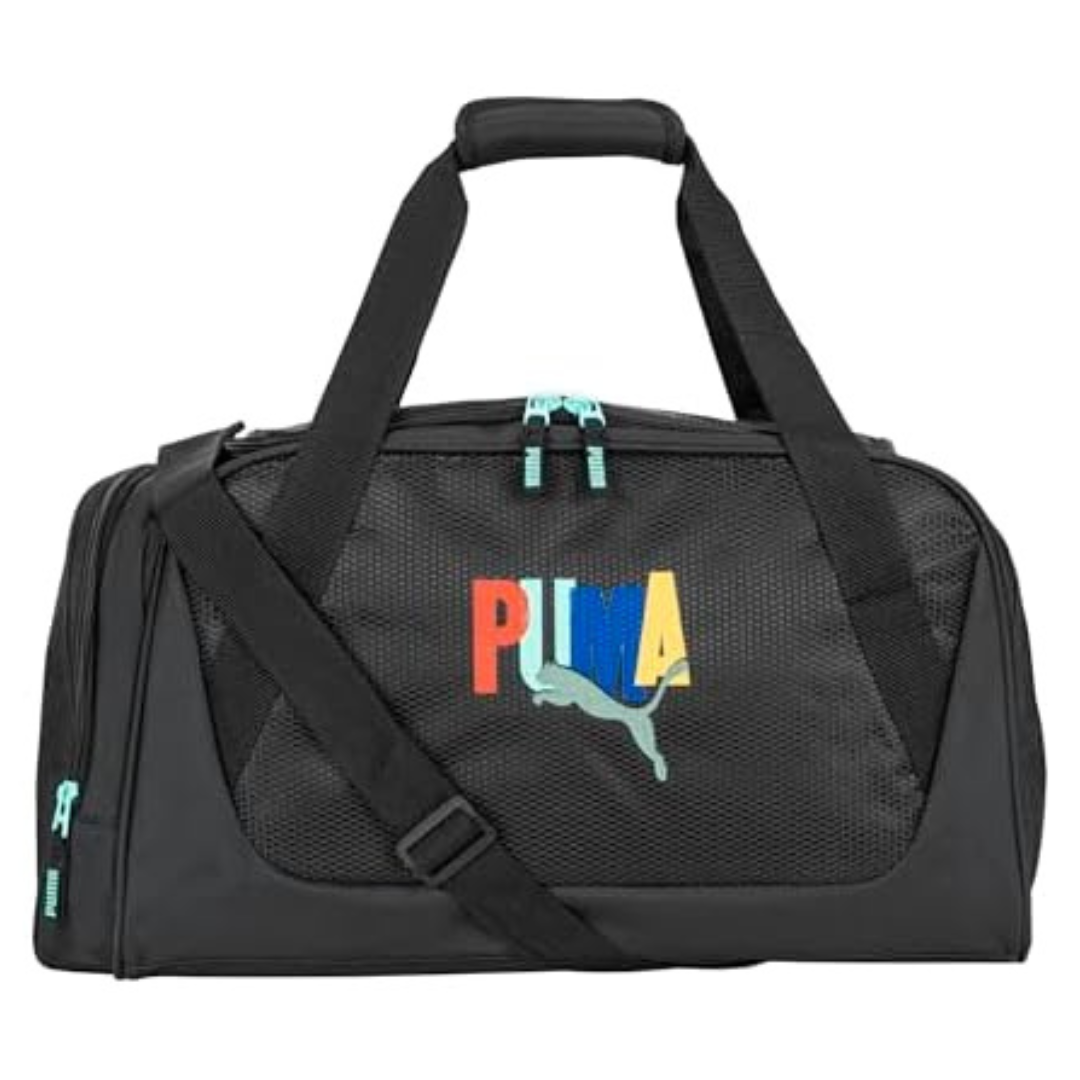 Puma Evercat Form Factor Duffel Bag (New Navy/Light Blue/Black)