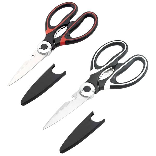 2-Pieces Stainless Steel Multipurpose Sharp Utility Shear