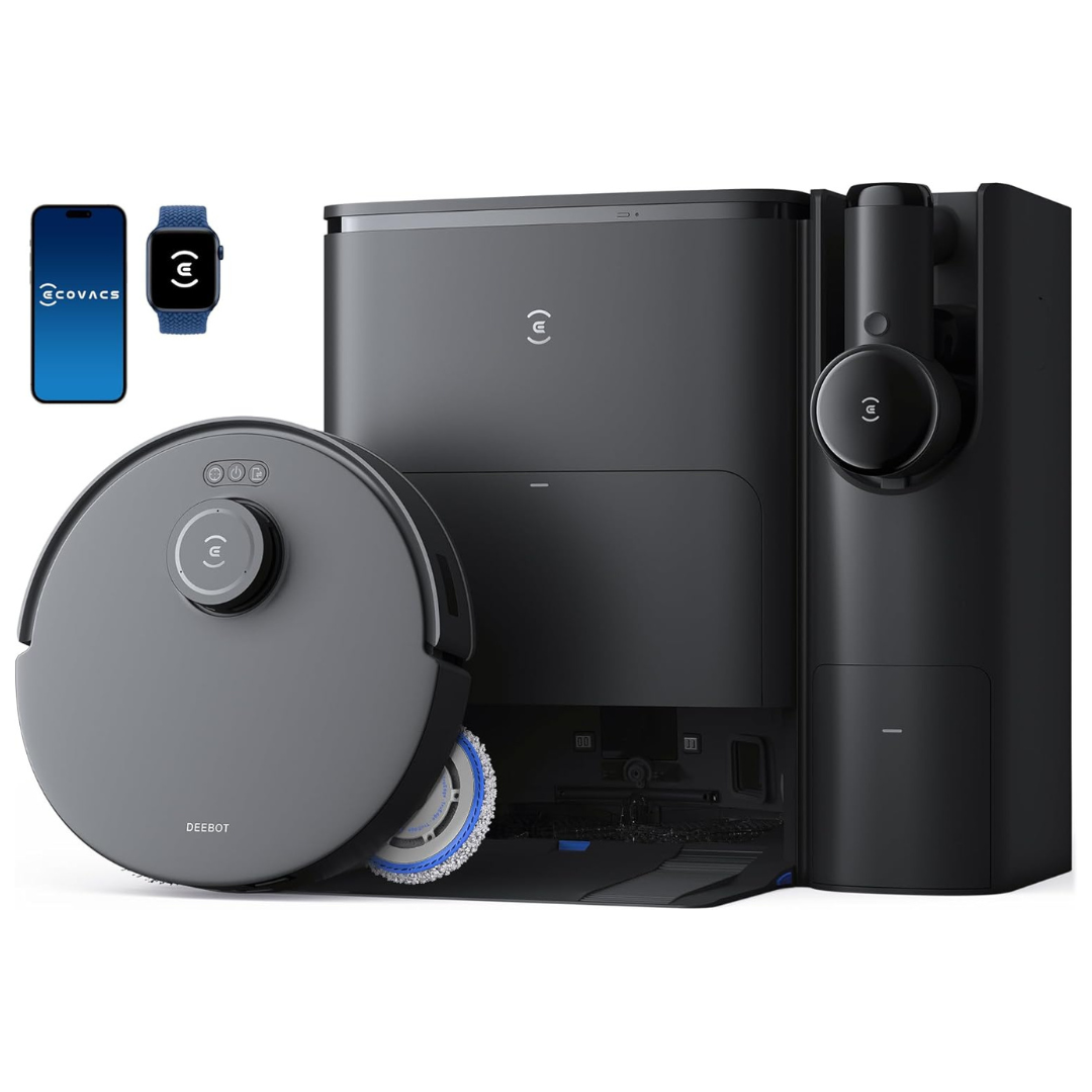 Ecovacs Deebot T30S 11000Pa All-In-One Combo Robot Vacuum & Mop